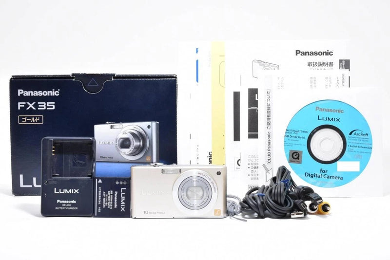 Panasonic Panasonic Compact Digital Camera LUMIX DMC-FX35 Gold