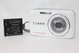 Panasonic LUMIX DMC-S1 Light Blue 12.1MP Digital Camera Used