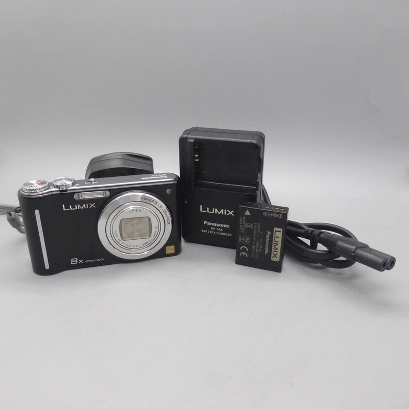 Panasonic Lumix DMC-ZX1 12.1MP Digital Camera Black Tested *Read*
