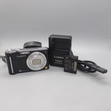 Panasonic Lumix DMC-ZX1 12.1MP Digital Camera Black Tested *Read*