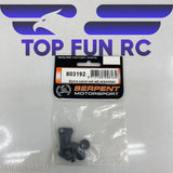 RC servo saver set in sealed clear bag with black hardware, model 803192