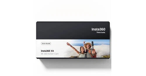 Insta360 X4 360-degree 8K Camera Action Kit - 72 MP - Built-In Mic CINSABMA_X414