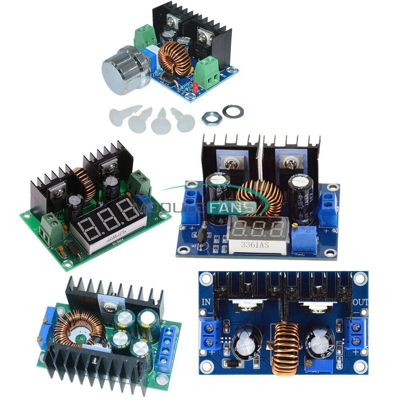 DC4-40V to 1.25-36V Step Down PWM 8A 9A 280W Regulator Power Display XL4016E1