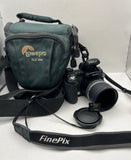 Fujifilm FinePix S5000 3.1MP Digital Bridge Camera + 32MB xD Card + Lowepro Case