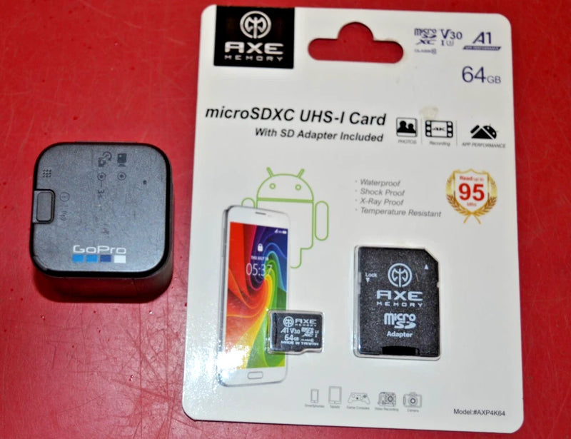 GoPro HERO5 Session black action camera with 64GB microSD card
