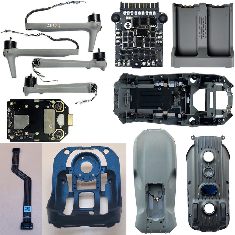 For DJI Air3S Drone Arm Body Shell GPS Board Motor Gimbal Shock Bracket Charging
