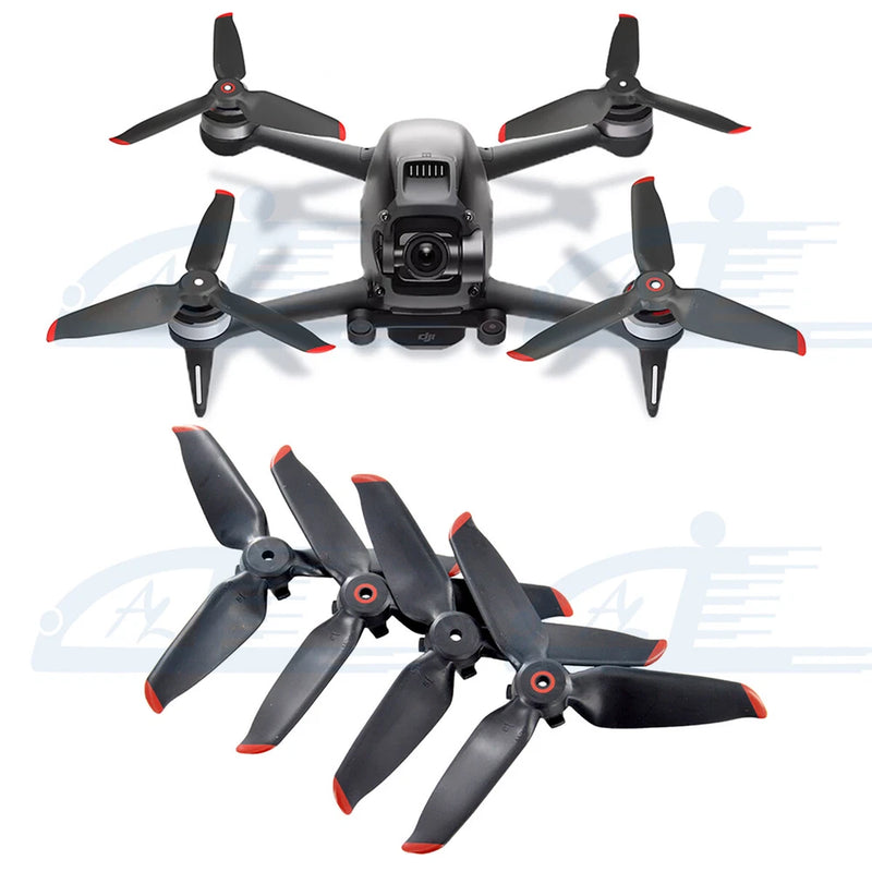 4PCS Low-Noise Propellers For DJI FPV Drone Combo Accessories Quick Release Prop