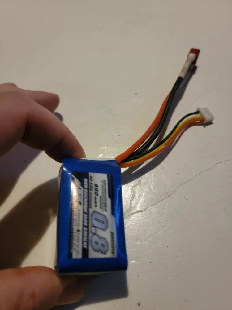 Turnigy 40-50C High Discharge Lipo Battery Pack 800 Mah 0.8 Battery
