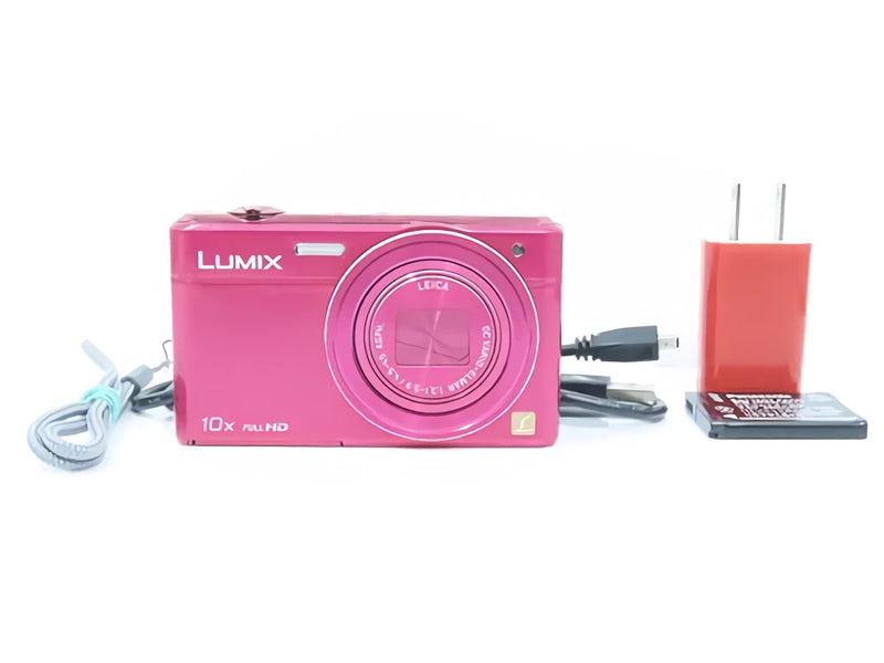 Panasonic LUMIX DMC-SZ9 Compact Digital Camera 16.1MP 10x Zoom Pink From Japan