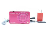 Panasonic LUMIX DMC-SZ9 Compact Digital Camera 16.1MP 10x Zoom Pink From Japan