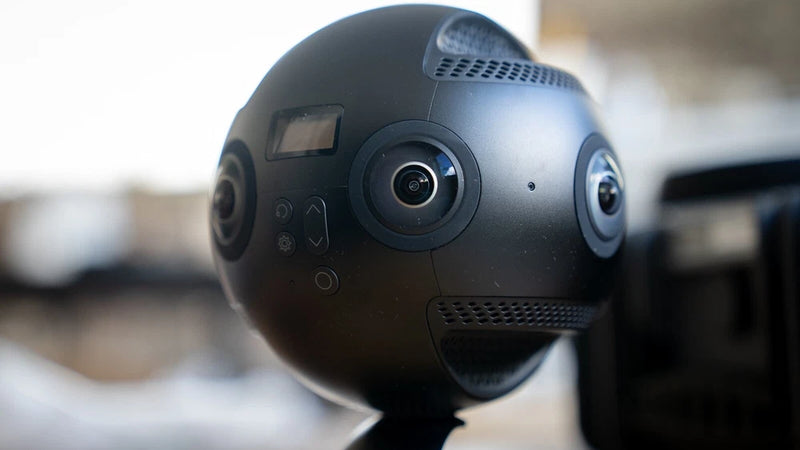 Insta360 Pro 8K 360 Spherical VR Camera w/ Case, Power Adapter, More