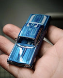 TG 97M 1:64 Blue 1964 Impala SS Lowrider Sports Model Diecast Metal Car New