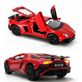 Lamborghini Aventador LP750-4 SV 1:32 Model Car Diecast Toy Vehicle Gift Red Battery