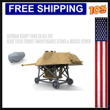 1/35 Scale Diecast Resin Model Kit German Heavy Tank King Tiger Turret Mainte...
