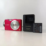 Panasonic Lumix DMC-SZ1 16.1MP Digital Camera Red *READ DESCRIPTION*