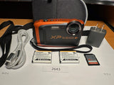 Fujifilm FinePix XP90 Waterproof Digital Camera + 16GB + Many Extras (2643)