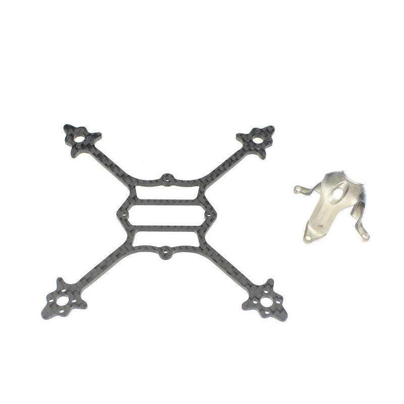 115mm Carbon Fiber Bottom Plate & Camera Canopy for Happymodel Crux3 FPV Drone