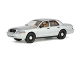 2005 Ford Crown Victoria Ex-Cop Car Gold Diecast 1:64 Scale Model - LP 51666F