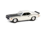 1970 Plymouth AAR ¡®Cuda - White Diecast 1:64 Scale Model - Greenlight 13360C