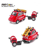 Almost Real 1/64 BMW Isetta Fire Brigade Service Set Diecast Model Car Red