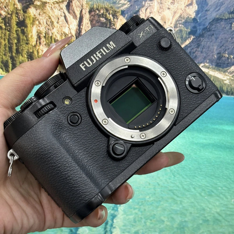 Fujifilm X-T1 16.3MP Mirrorless Digital Camera Body Only Black English Tested
