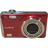 Fujifilm FinePix F80EXR Red Compact Camera With Optical 10x Zoom From Japan