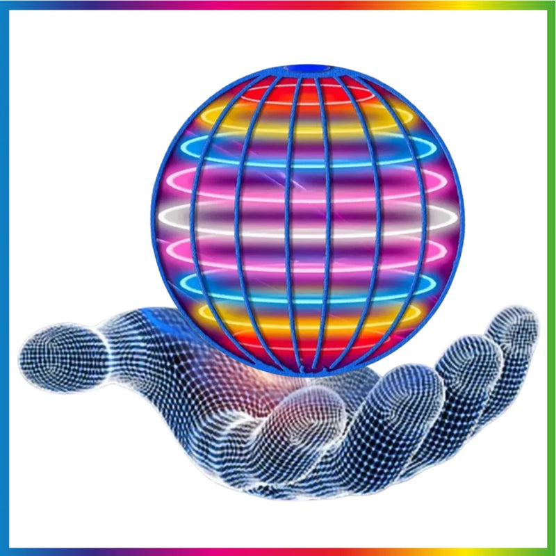 Flying Orb Ball Boomerang Fly Nebula Spinner Soaring Hover Mini Drone UFO Toys