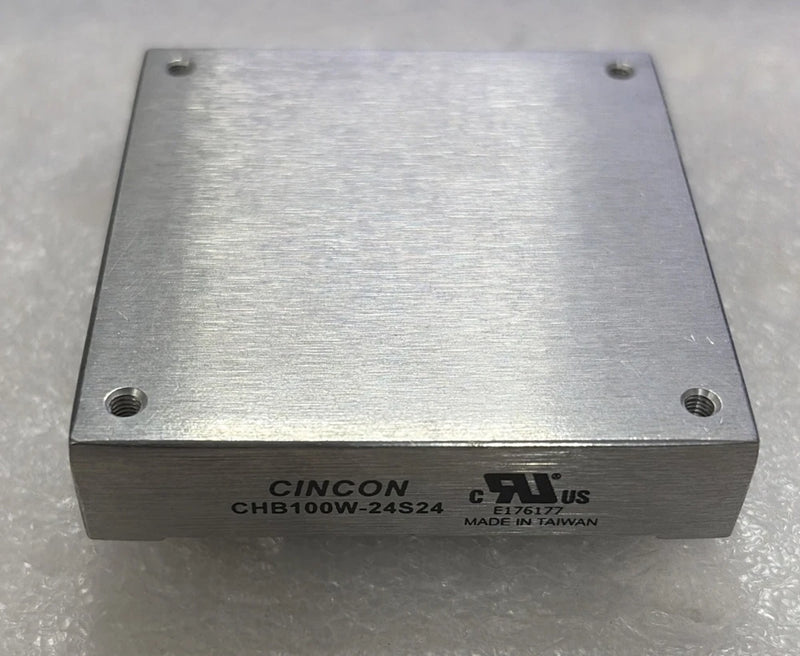 Lot x 2 pcs CINCON CHB100W-24S24 DC/DC Converters 24VDC Input, 24VDC Output