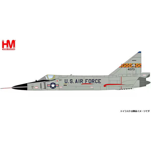 HA3117 1/72 F-102A Delta Dagger Hawaii ANG Case X Wing [Diecast Airplane]