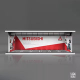 1/64 Diorama Garage Building Model LED Mitsubishi Lighting Assembly Kit New New