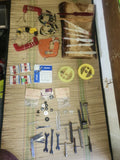 Vintage Rc Plane Glo Engine Field Station Hobby Box NOS GloPlugs And Tool Lot