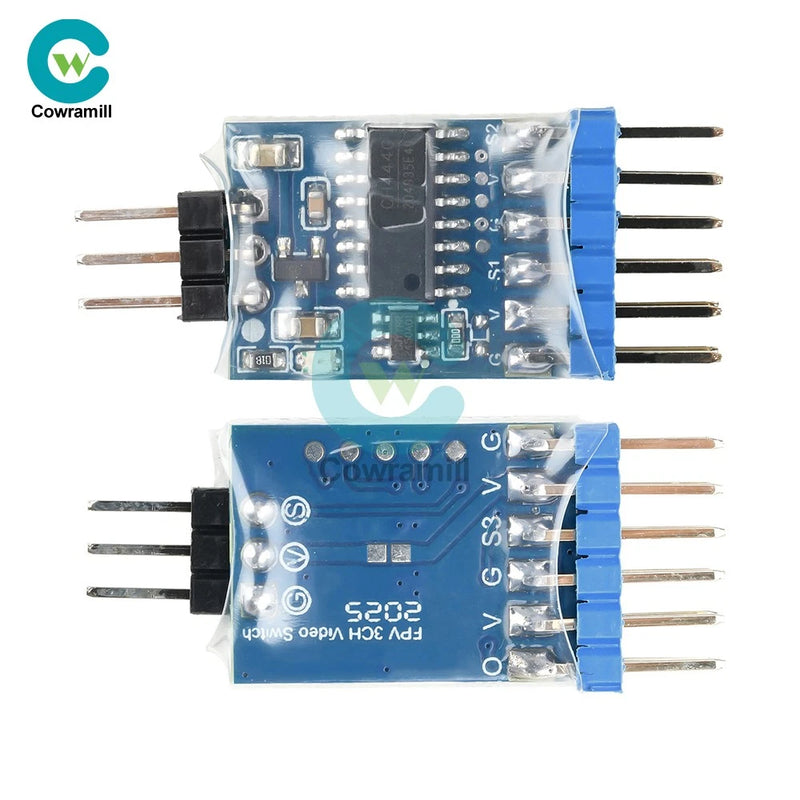 DC 5-12V 2 / 3-channel Video Switcher Video Switch Module for FPV Drone Camera