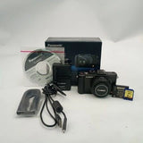 Panasonic LUMIX DMC-LX7 Black Compact Digital Camera Tested Condition