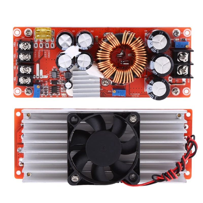 1pc 1500W Boost Module Power Supply DC-DC Power Converter for Big Power LED NY