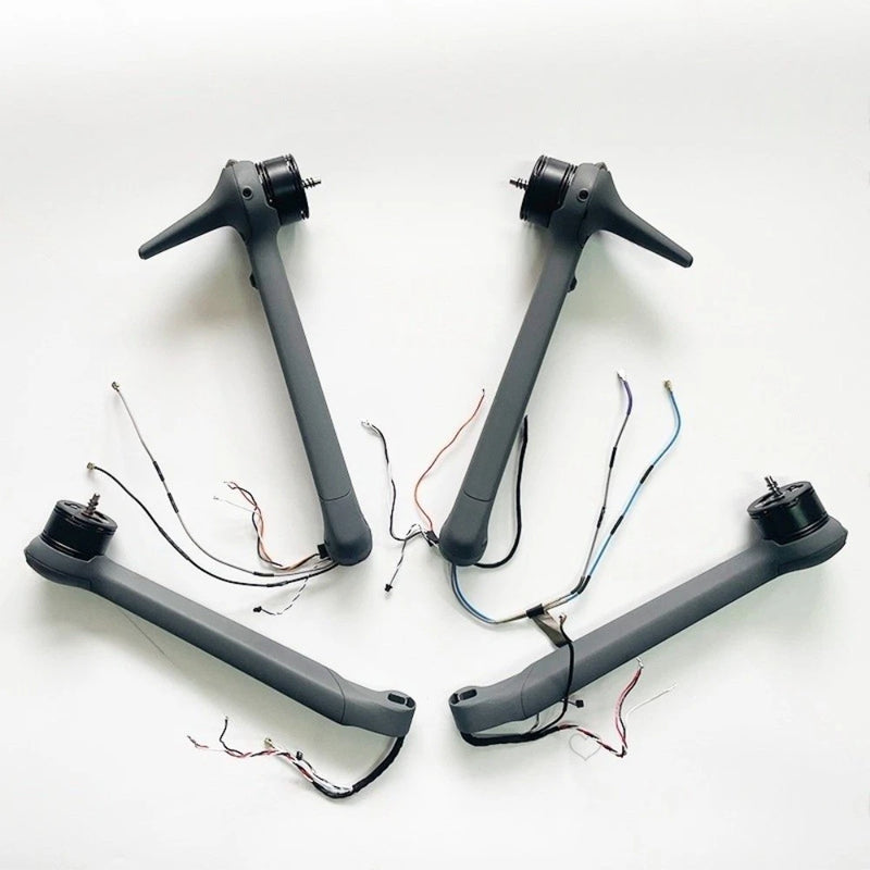 DJI Mavic 4 Pro motor arm set with black motors and wired leads