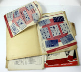 Group of 1949 Dealers Hobby Supply Catalogues Railroad Airplane Toys Models Etc