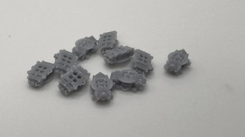 10 Holley Dominator carburetors Scale Models 3d Printed