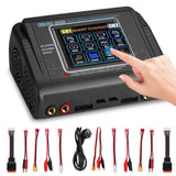 T240 Dual LiPo Battery Charger DC 240W 10Amp, Smart Balance Charger Discharger