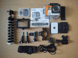 Explore One Wi-Fi Action Camera 8 GB Micro SD Memory Card, Tripod, Accessories
