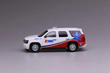 596 1/64 Chevrolet Tahoe AMR Ambulance Emergency Model Car Diecast White