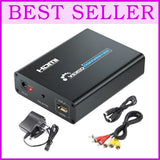 HDMI to S-Video RCA Converter - 1080p HDMI Input Resolution