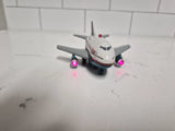 America West Toy Airplane Model Battery Operated Lights up with noise (Tested) Battery