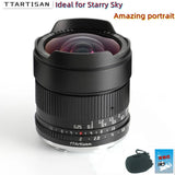 TTArtisan 10mm F2.0 Large Aperture Ultra Wide Angle Lens for fujifilm X camera