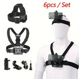 POV Action Camera Accessories Set for GoPro Insta360 AKASO EKEN DJI Cameras