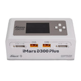 Gens Ace D300 Plus Smart Charger Bluetooth App Control G-Tech Dual-Channel White Battery