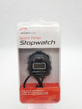 Sportline stopwatch in package, black timer with lanyard, model 220
