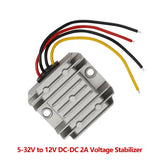 DC-DC 6-32V to 12V 5-25A Automatic Voltage Stabilizer Power Converter Regulato1t