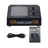 UP6 Dual Channel Battery Balance Charger Discharger 400W AC DC for RC Model Battery