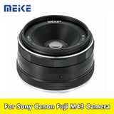 Meike 25mm F1.8 APS-C Wide Angle Manual Focus Lens for Sony Canon Fuji M43 Mount