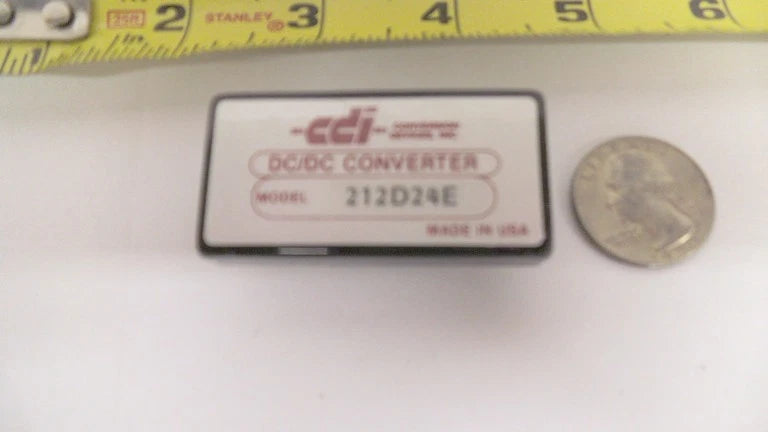 Conversion Devices dc/dc converter 212D24E 24V input + / - 12V output